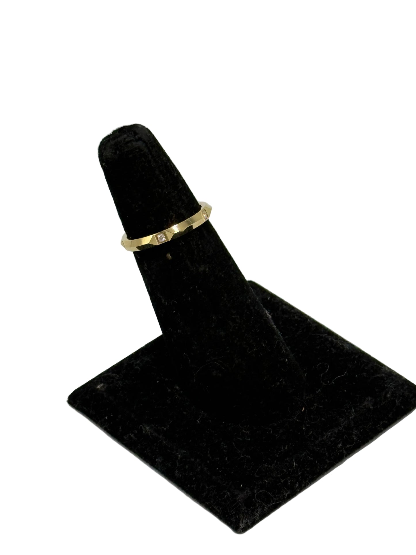 Tiffany & Company True Band 18k Diamond Luxury Ring, Size: 6