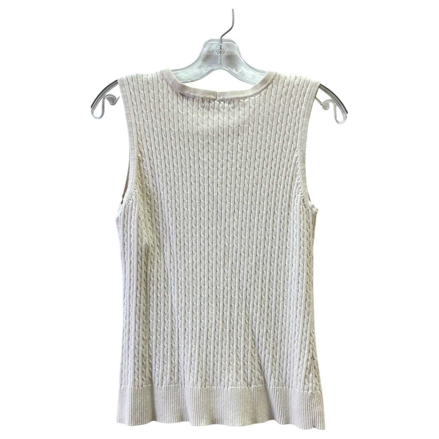 Sweater 2Pc By Jeanne Pierre In Beige, Size:M