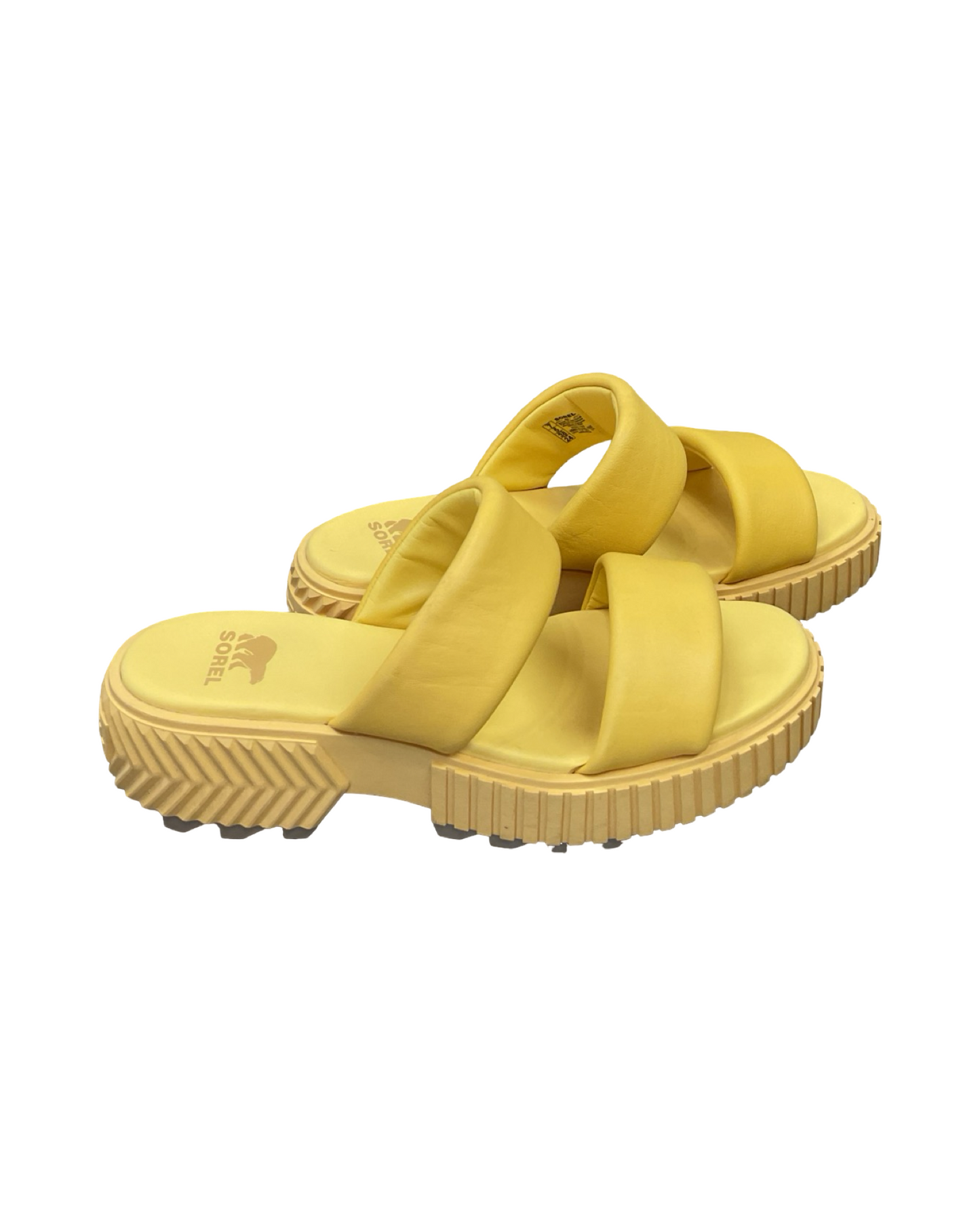 Sandals Sport By Sorel In Yellow, Size:7