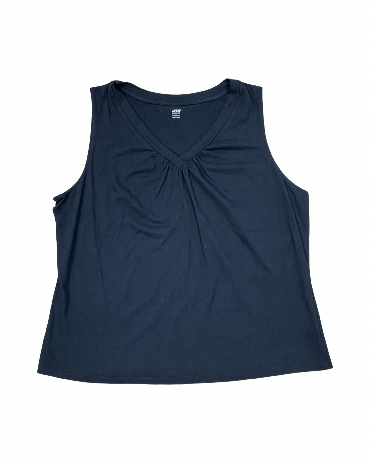Top Sleeveless By Apt 9 In Black, Size:1X
