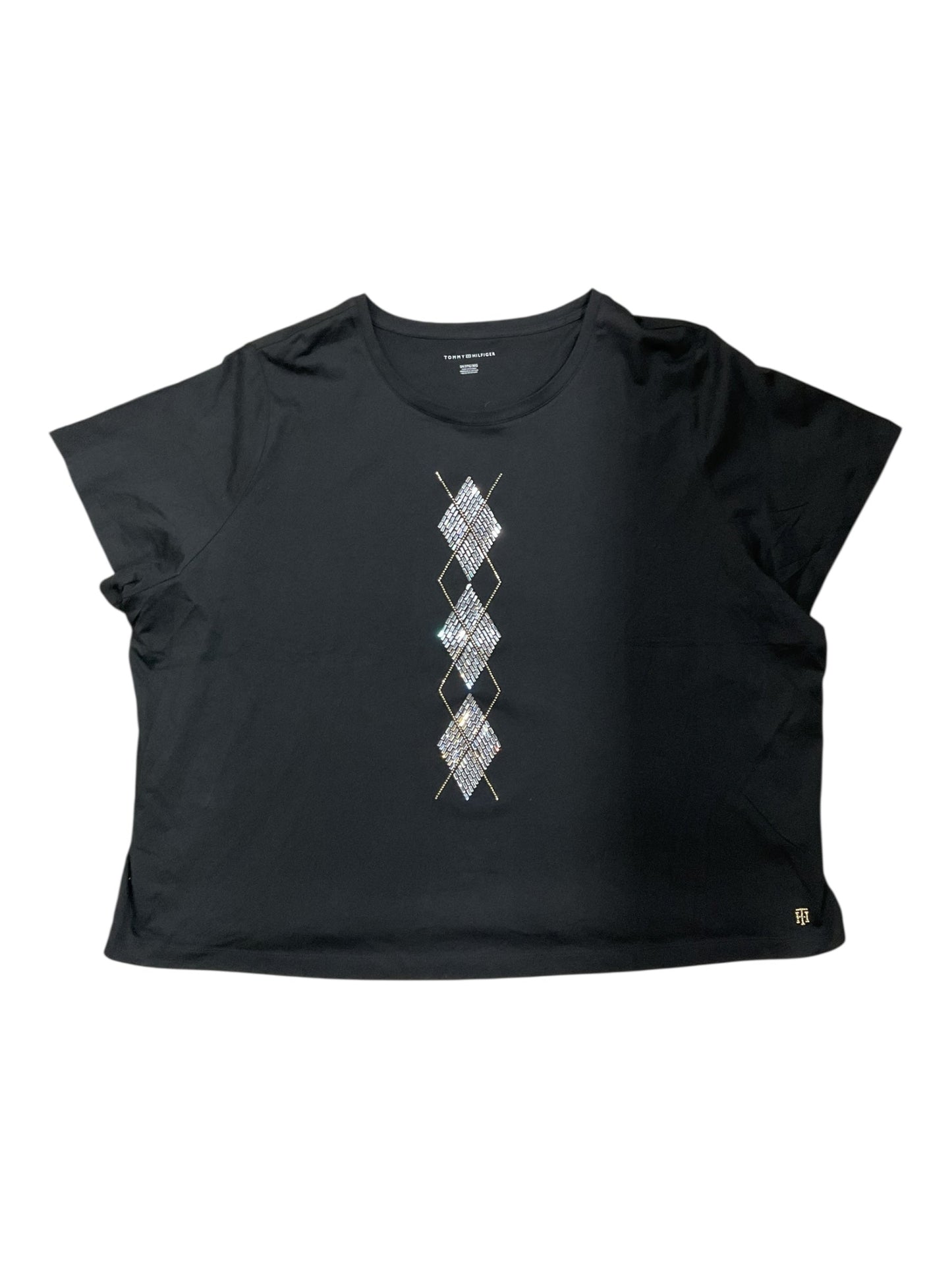 Top Ss By Tommy Bahama In Black, Size:3X