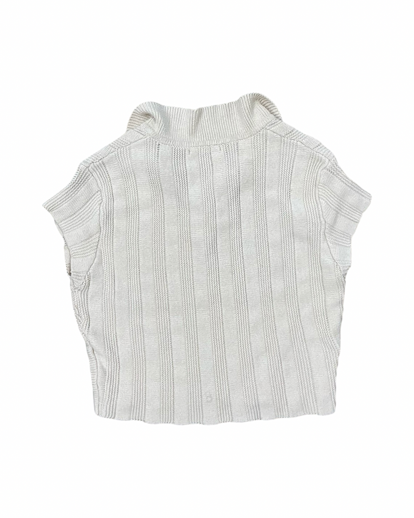 Top Ss By Clothes Mentor In Cream, Size:M