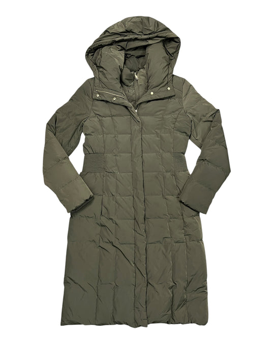 Coat Parka By Cole-Haan In Green, Size:S