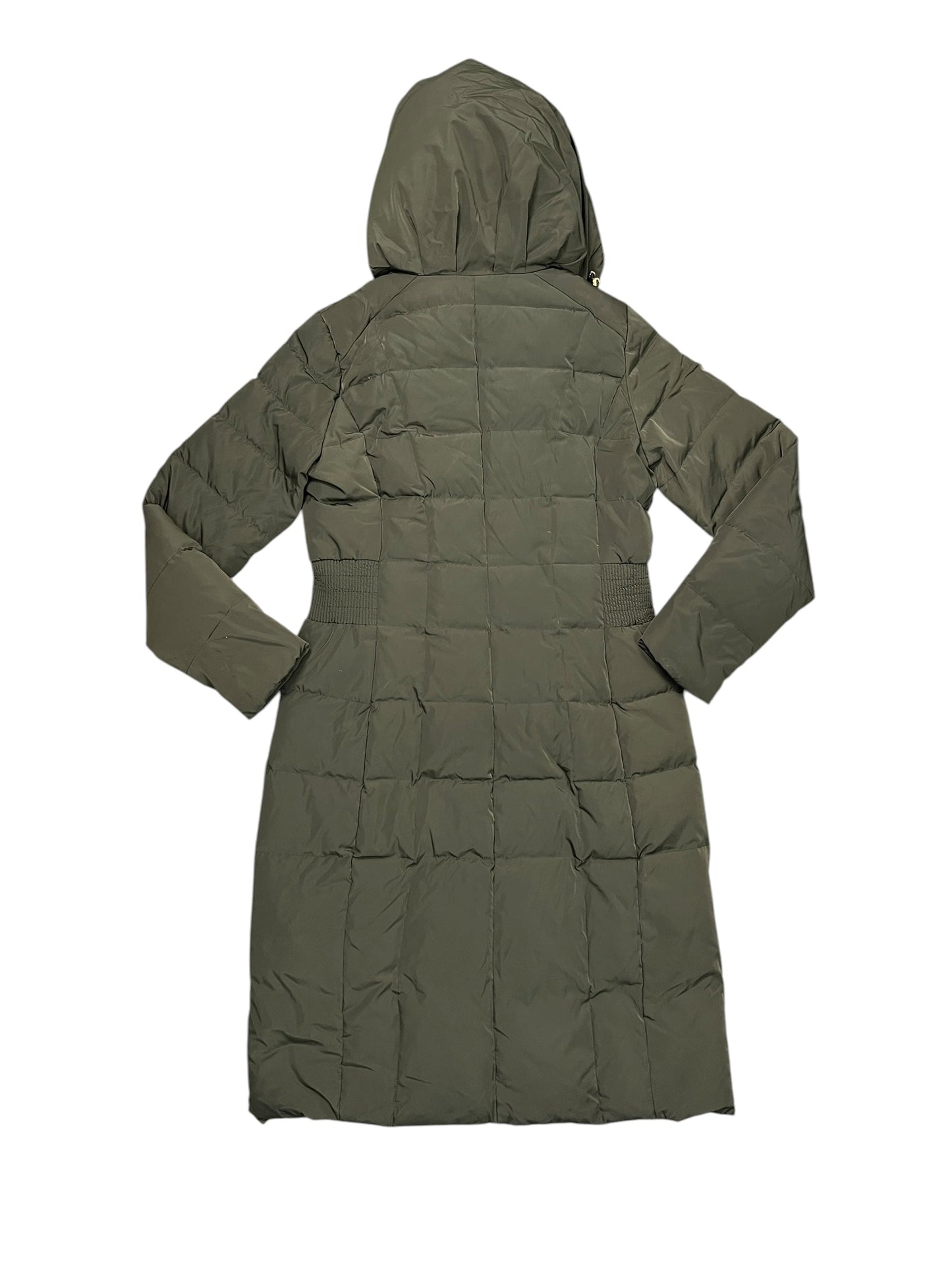 Coat Parka By Cole-Haan In Green, Size:S