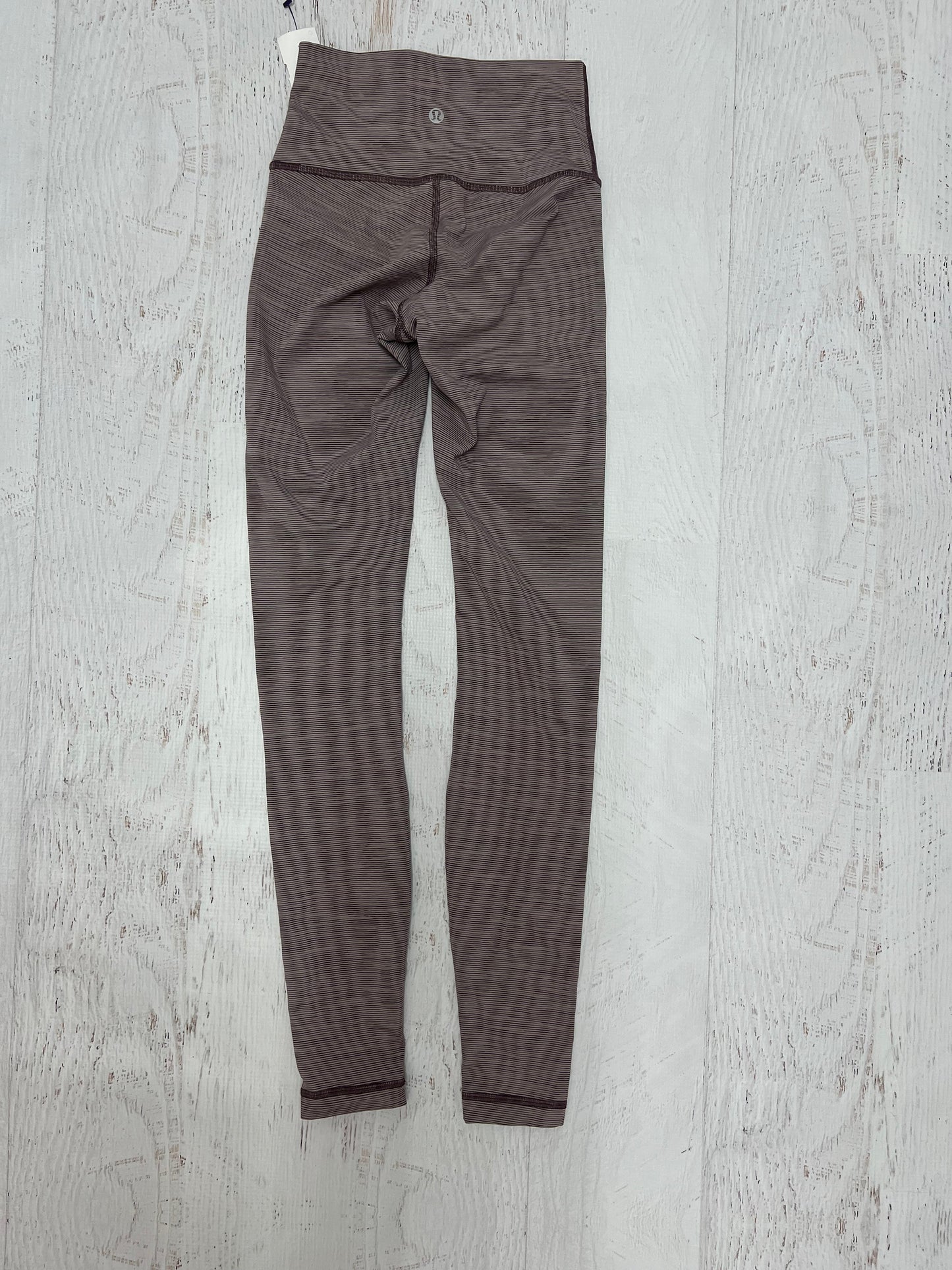 ATHLETIC LEGGINGS by LULULEMON In STRIPED PATTERN, Size: S