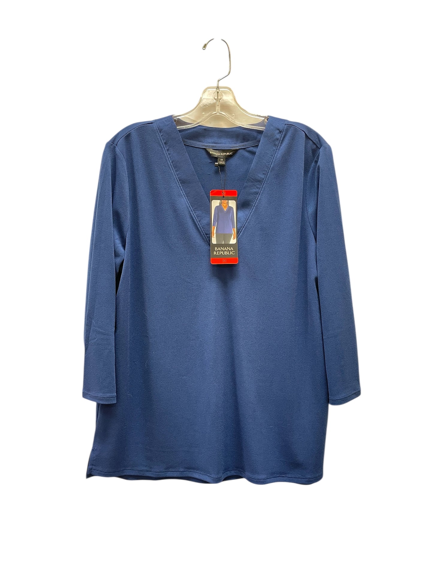 Top Ls By Banana Republic In Blue, Size:M