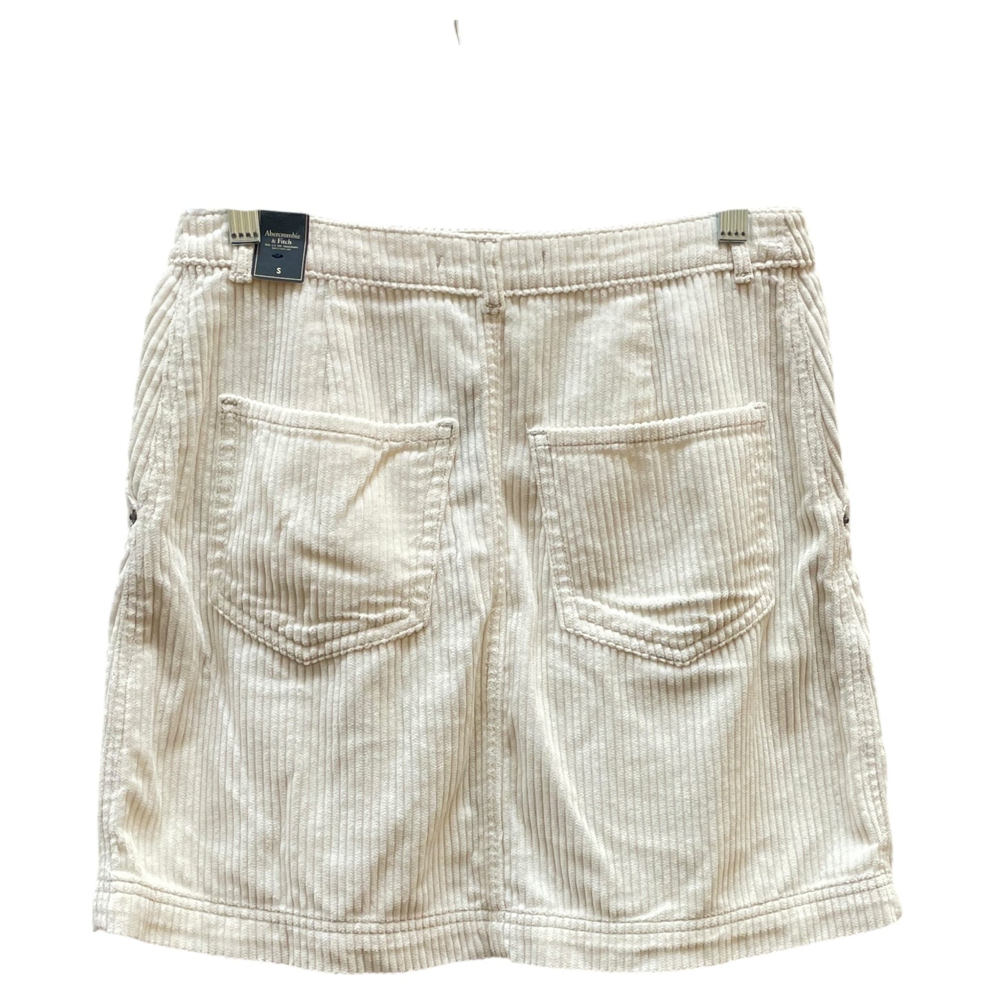 Skirt Mini & Short By Abercrombie And Fitch In Cream, Size:6