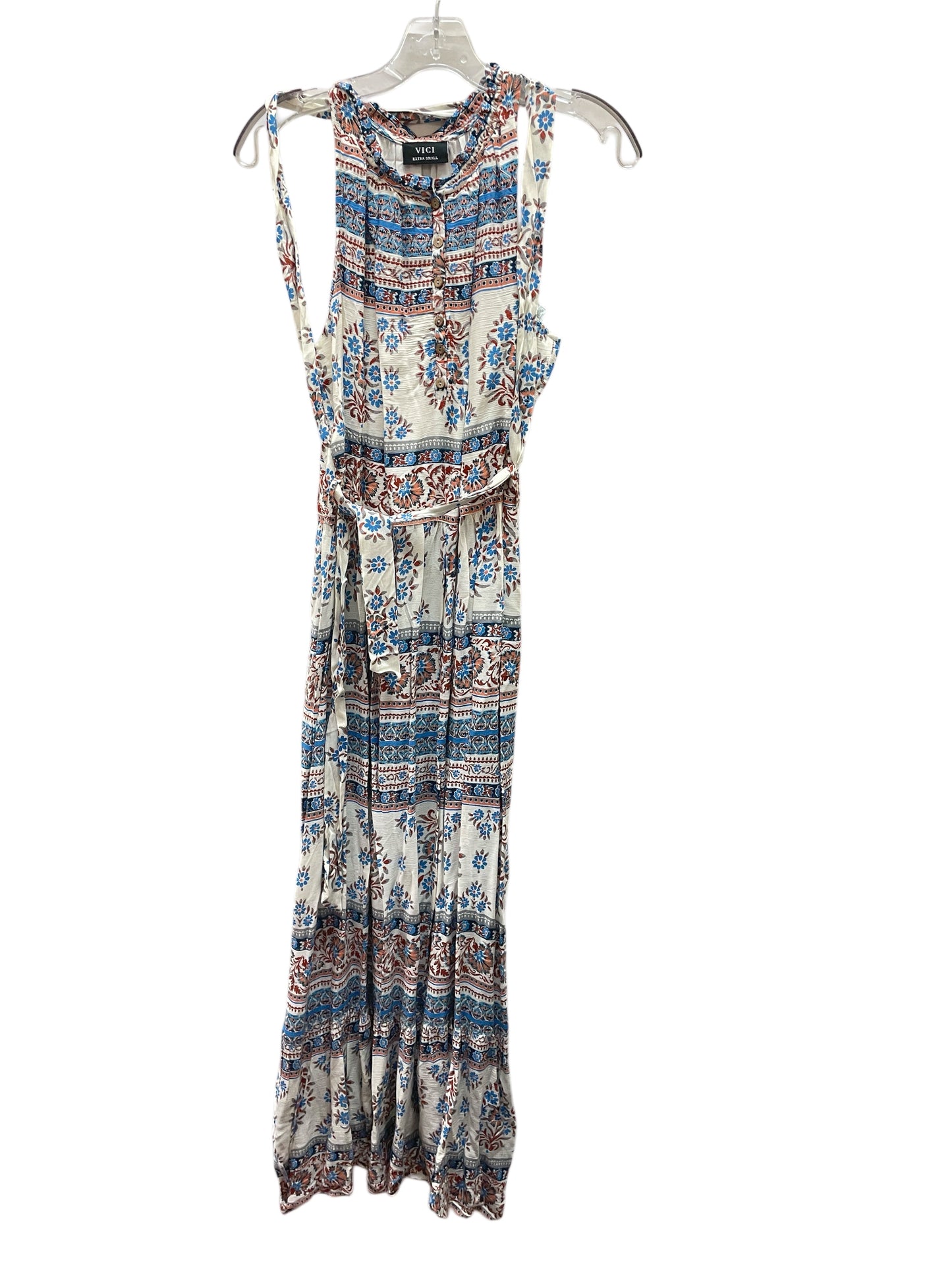 Dress Casual Maxi By Vici In Floral Print, Size:Xs