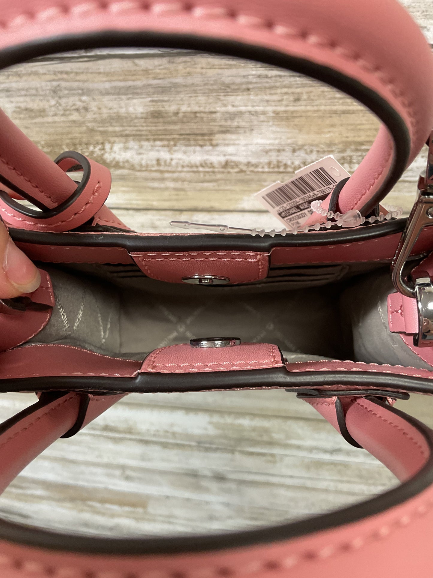 Crossbody Designer By Michael Kors In Pink, Size:Small