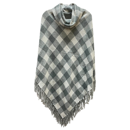 Poncho By Limited In Grey, Size:M