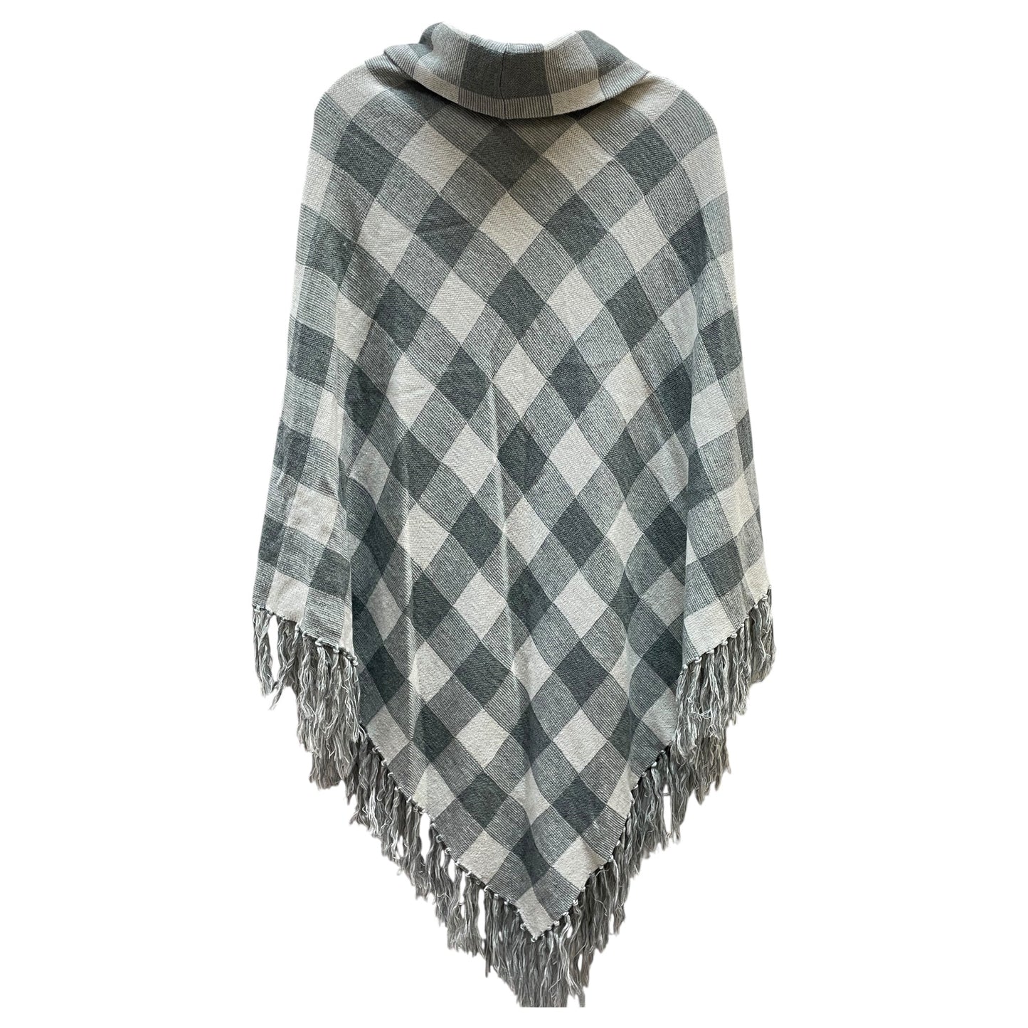 Poncho By Limited In Grey, Size:M