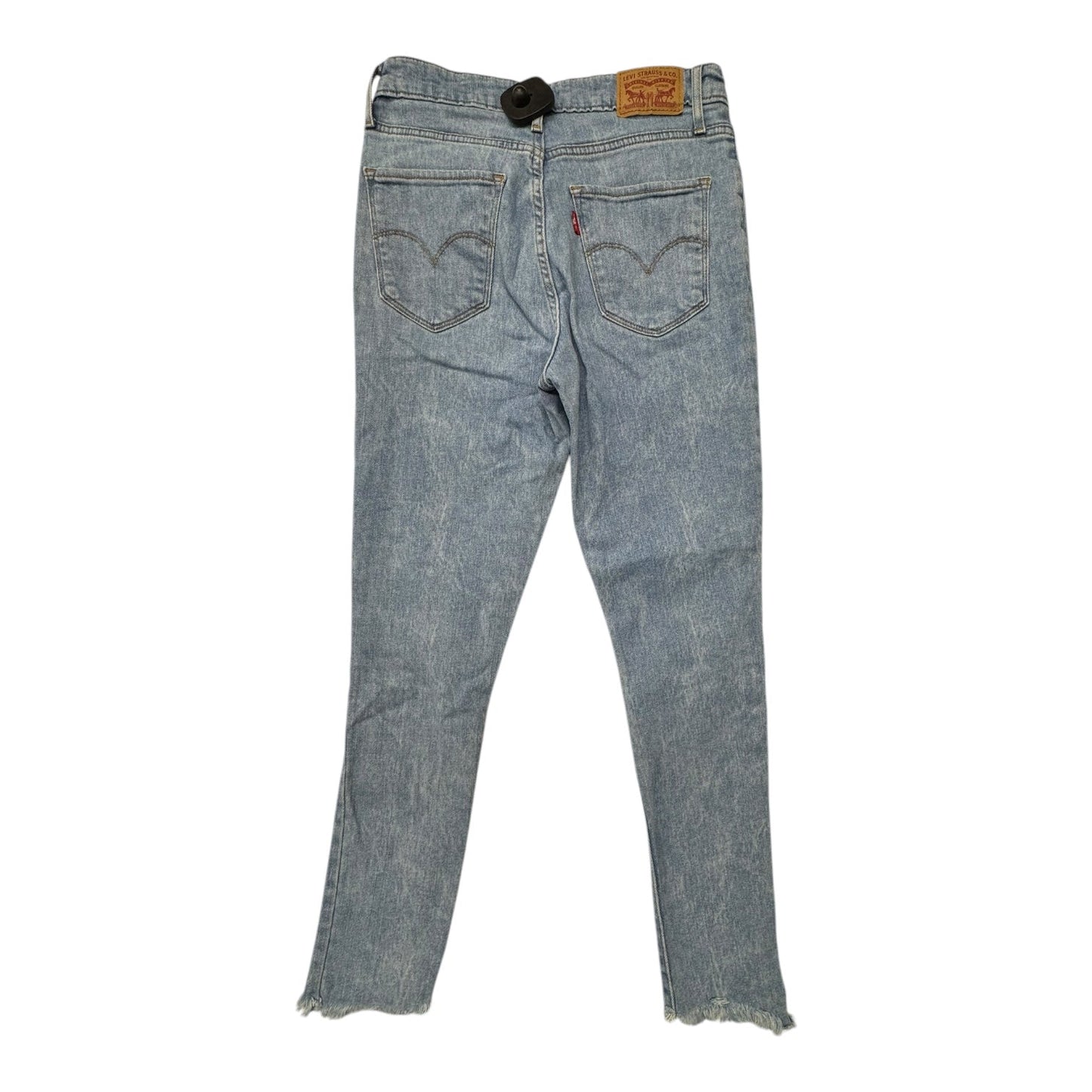 Jeans Skinny By Levis In Blue Denim, Size:6