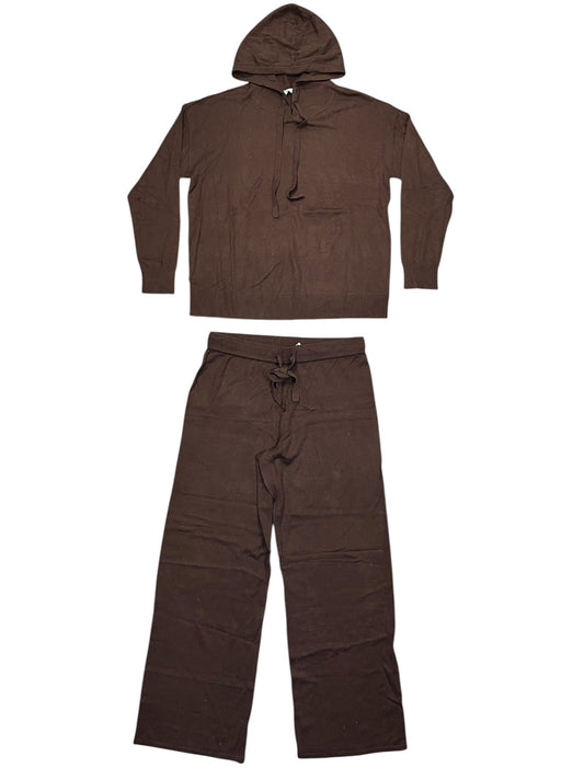 Pants Set 2Pc By Clothes Mentor In Brown, Size:S