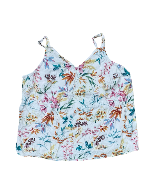 Tank Top By Torrid In Floral Print, Size:L