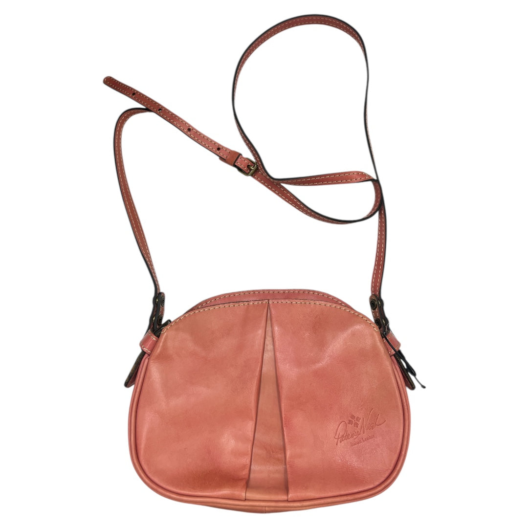 Crossbody Designer By Patricia Nash In Peach, Size:Small
