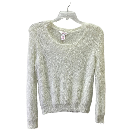 Sweater By Candies In White, Size:L