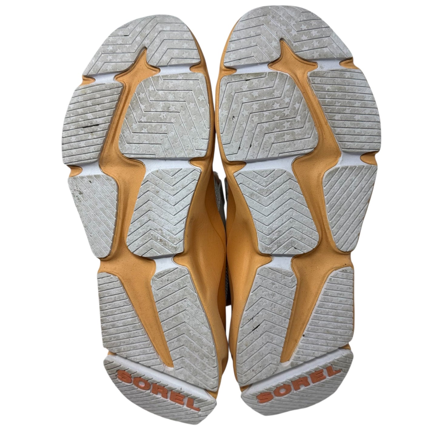 Kinetic RNEGD Sneakers By Sorel In Orange & White, Size: 9.5