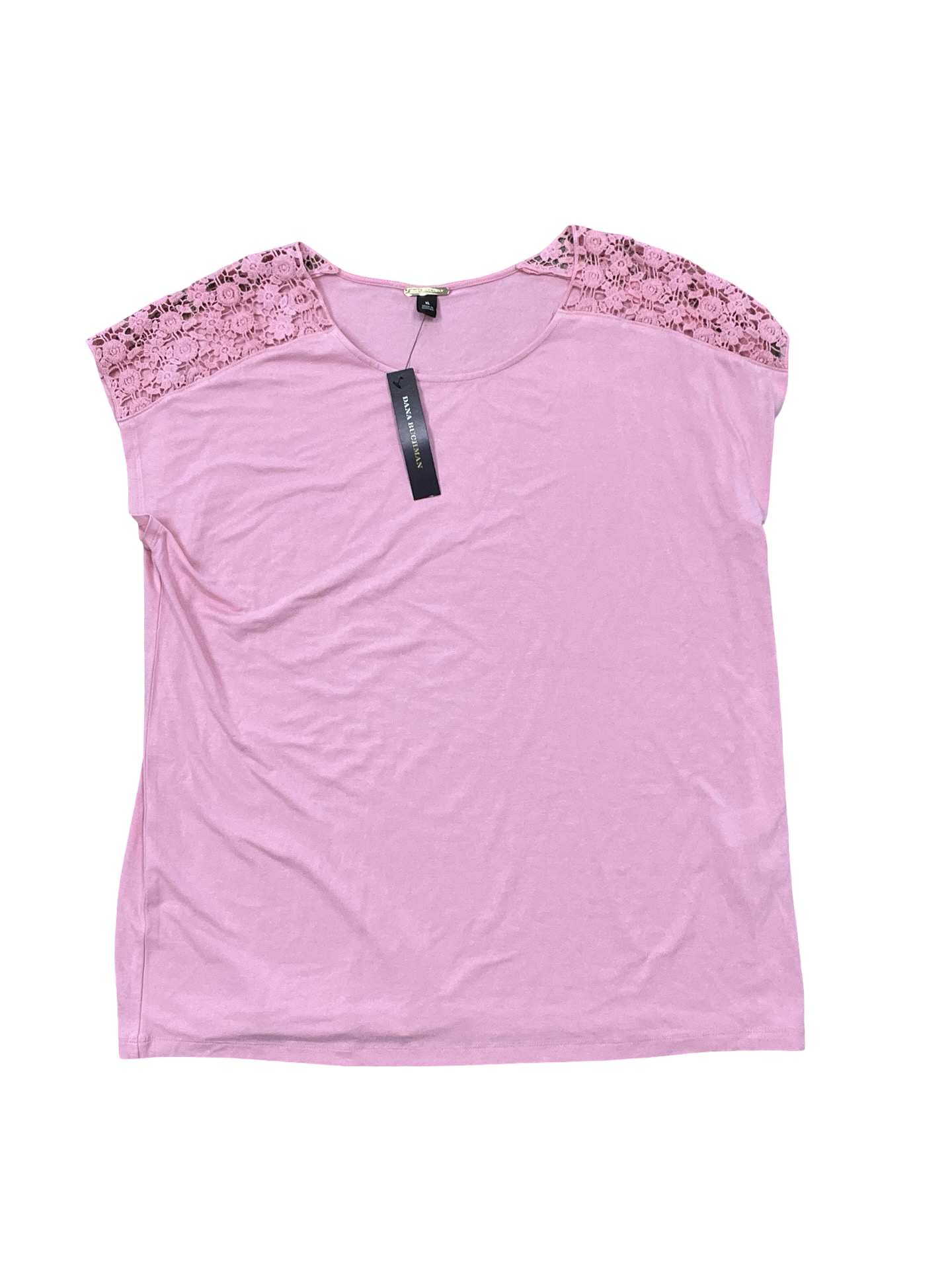 Top Ss By Dana Buchman In Pink, Size:Xl
