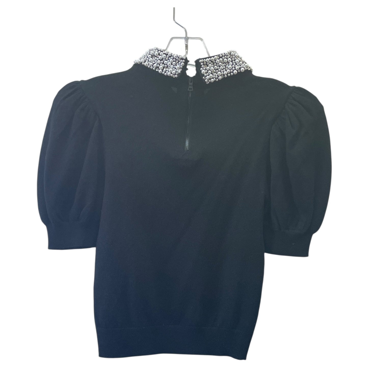 Sweater Designer By Alice + Olivia In Black, Size:Xs
