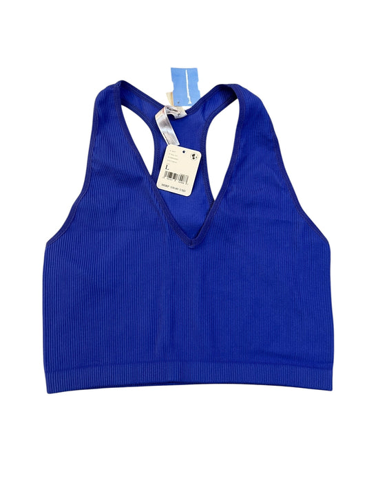 Tank Top By Free People In Blue, Size:L