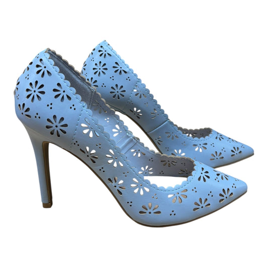 Shoes Heels Stiletto By Lc Lauren Conrad In Blue, Size:8