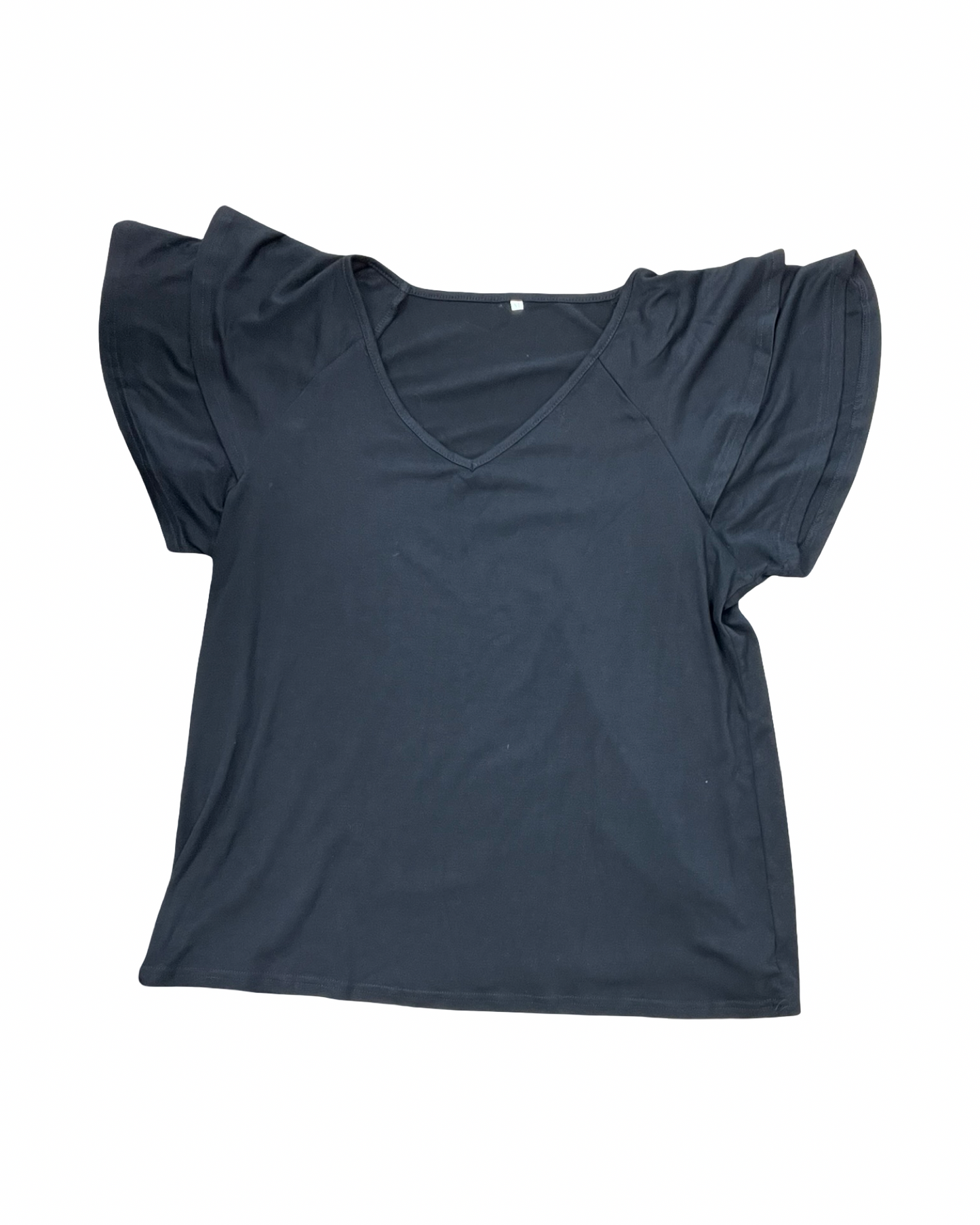 Top Ss By Clothes Mentor In Black, Size:Xl