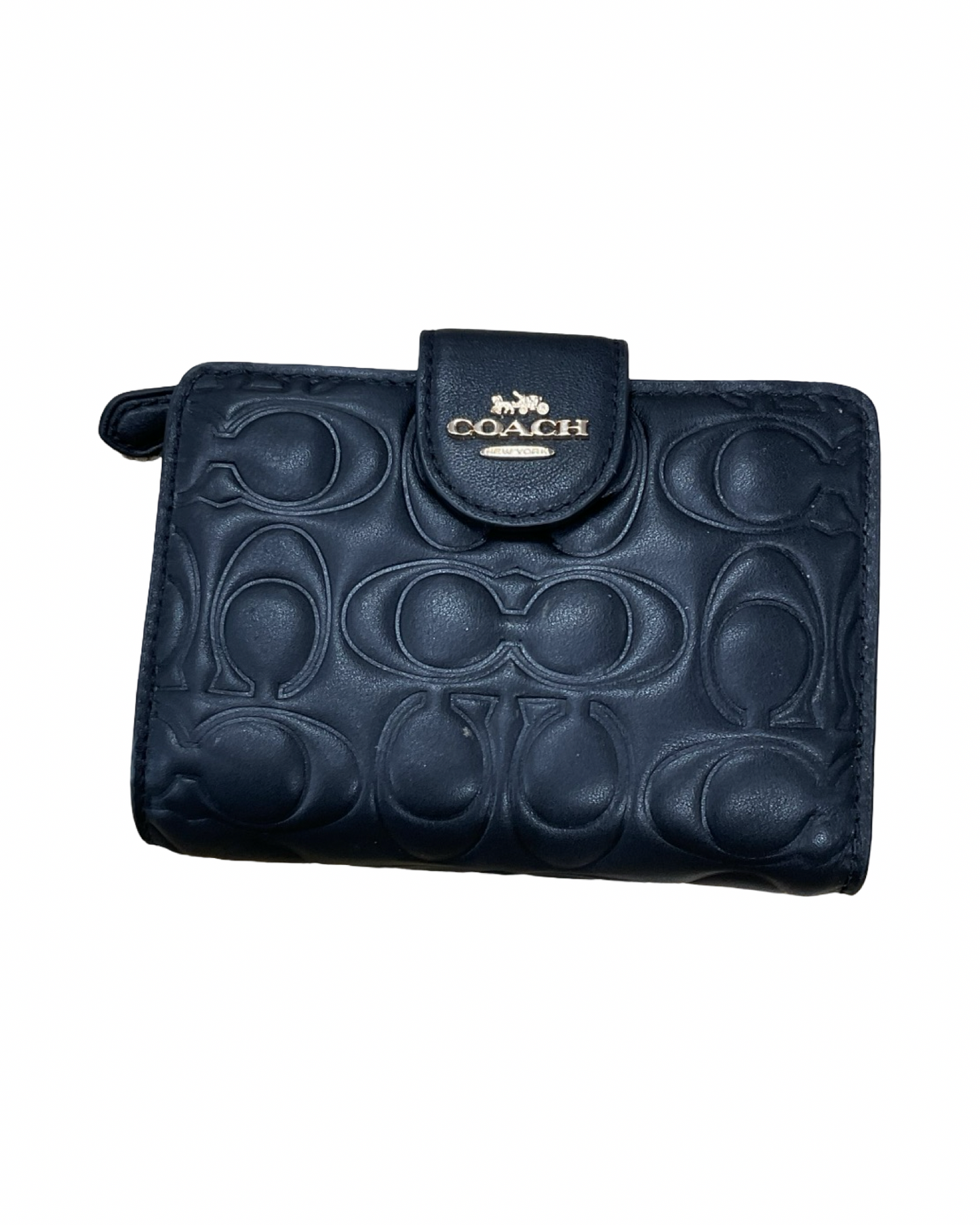 Wallet Designer By Coach In Black, Size:Medium