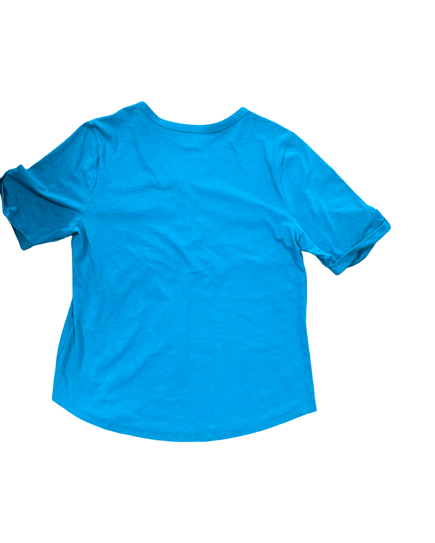 Top Ss By Croft And Barrow In Teal, Size:L
