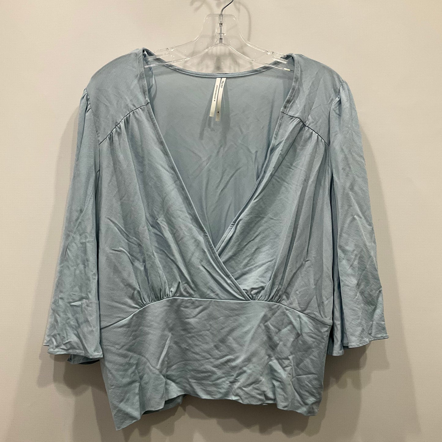 TUNIC 3/4 SLEEVE by ANTHROPOLOGIE In BLUE, Size: XL