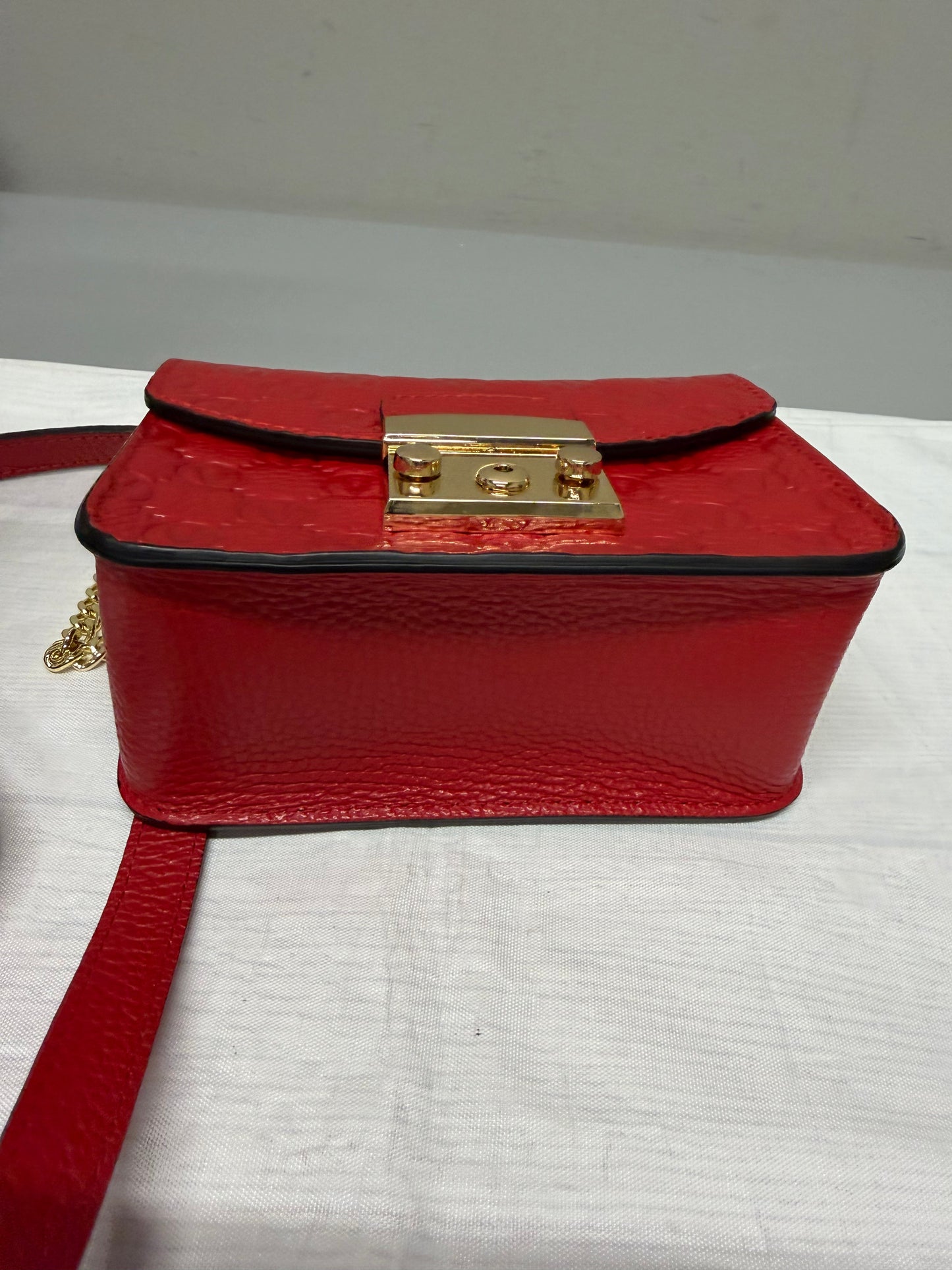 Crossbody Designer By Valentino-Mario In Red, Size:Small