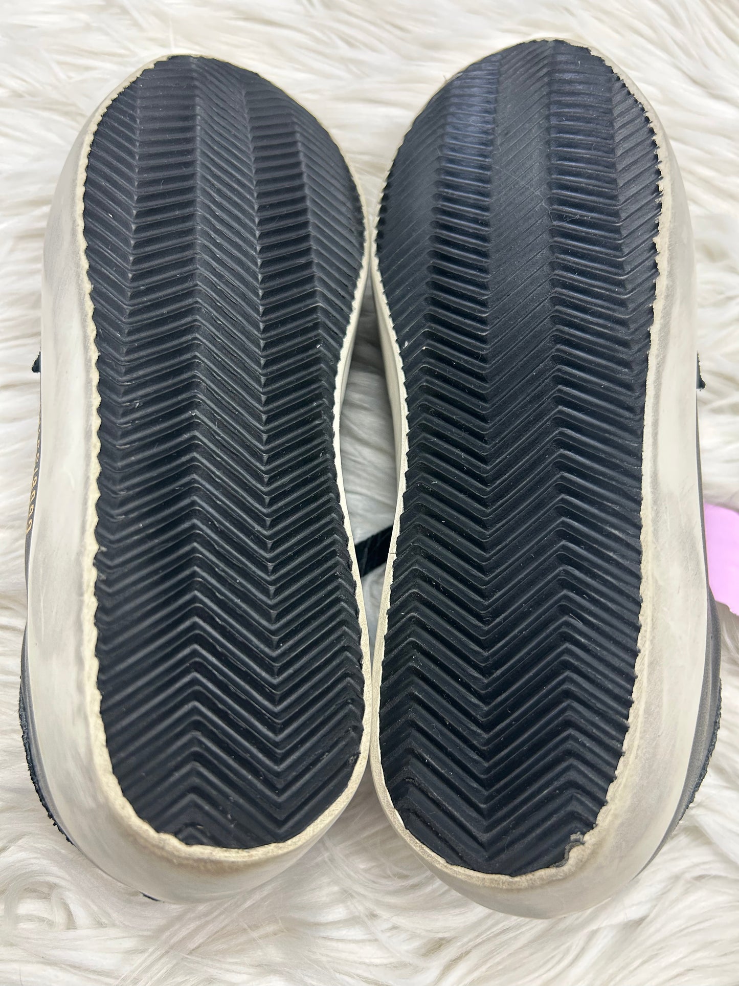 Shoes Luxury Designer By Golden Goose In Black, Size:8