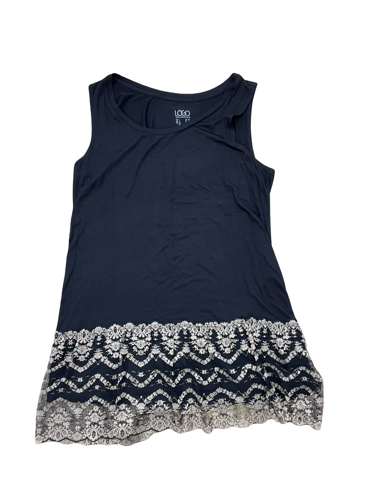 Dress Party Short By Clothes Mentor In Black, Size:L