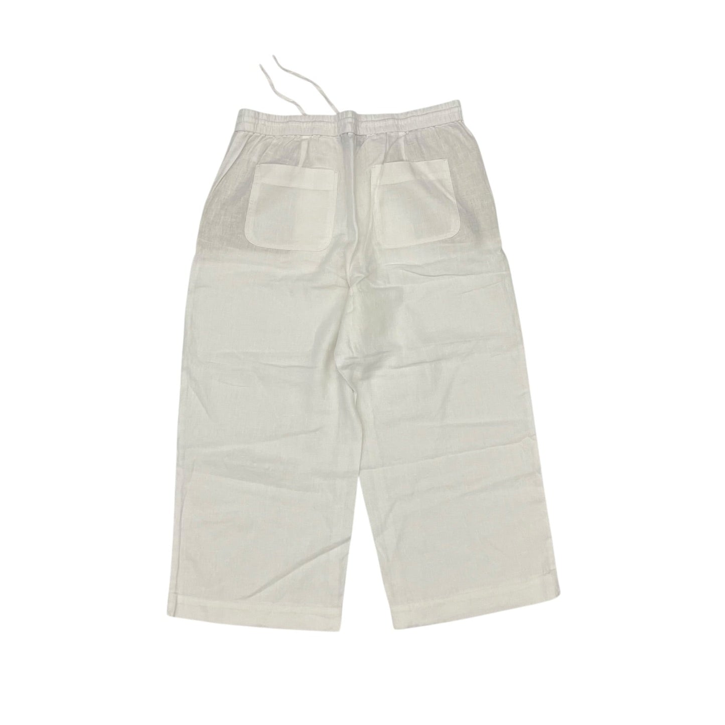 Pants Linen By Talbots In Cream, Size:10