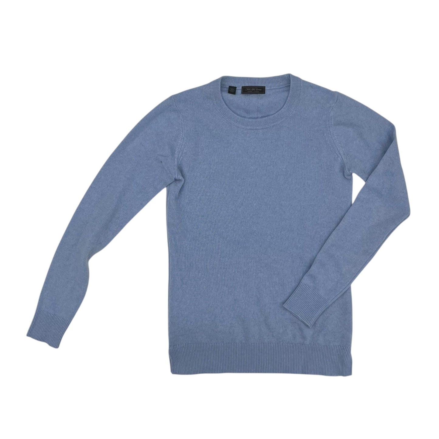 Sweater Cashmere By Clothes Mentor In Blue, Size:Xs