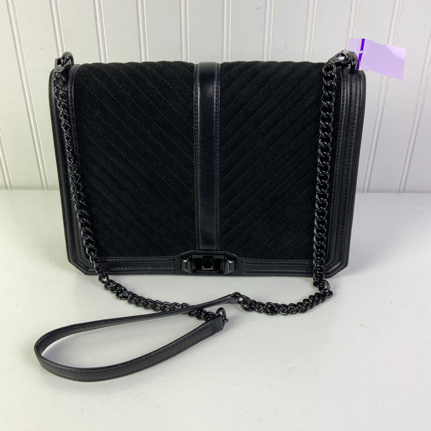 Crossbody Designer By Rebecca Minkoff In Black, Size:Medium