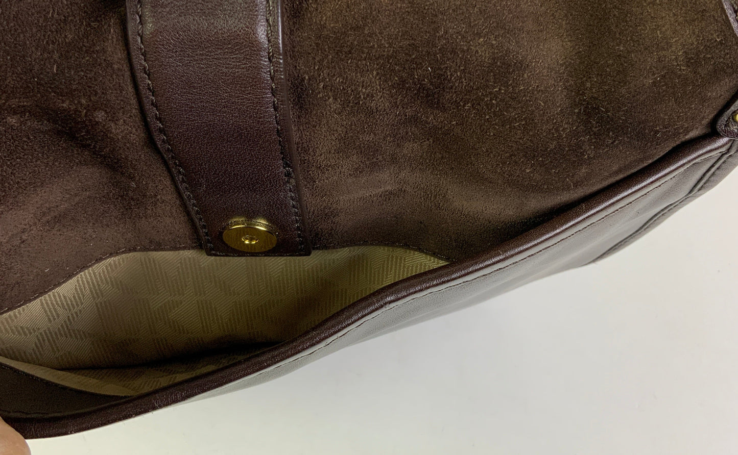 Crossbody Designer By Michael Kors In Brown, Size:Medium