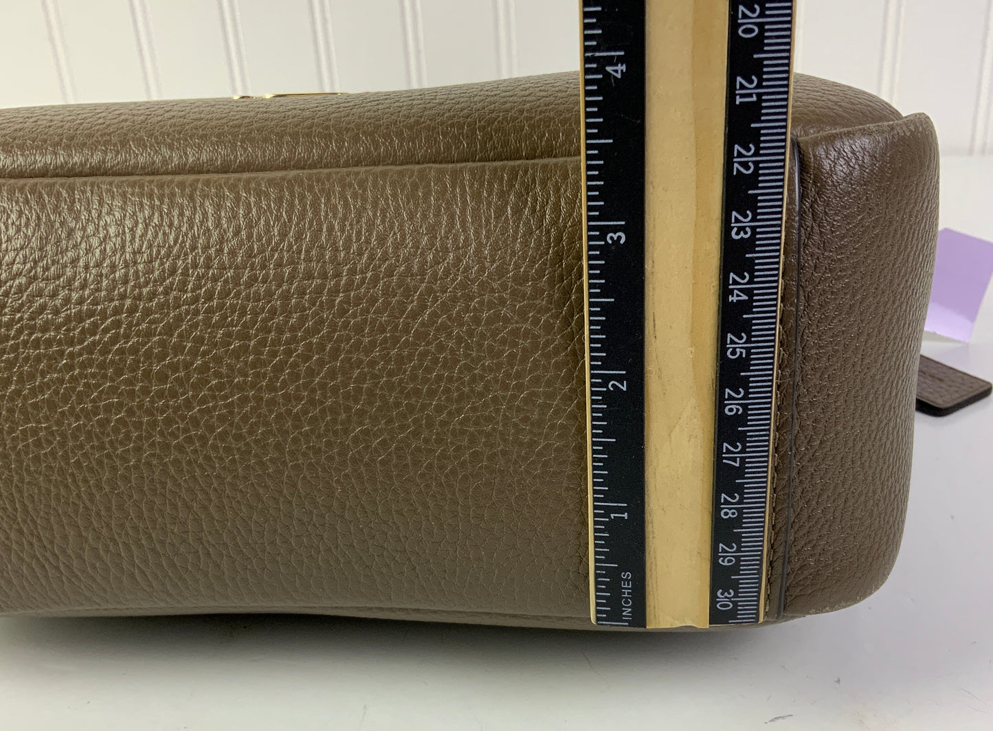 Crossbody Designer By Coach In Brown, Size:Small