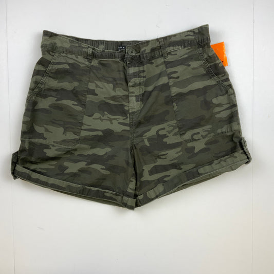 Shorts By Social Standard By Sanctuary In Camouflage Print, Size:2X