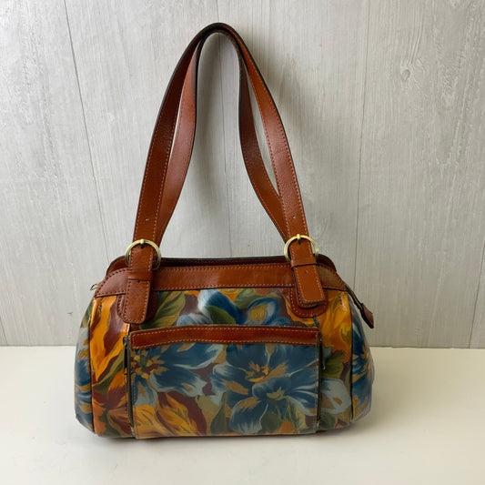 Handbag Designer By Patricia Nash In Floral Print, Size:Medium