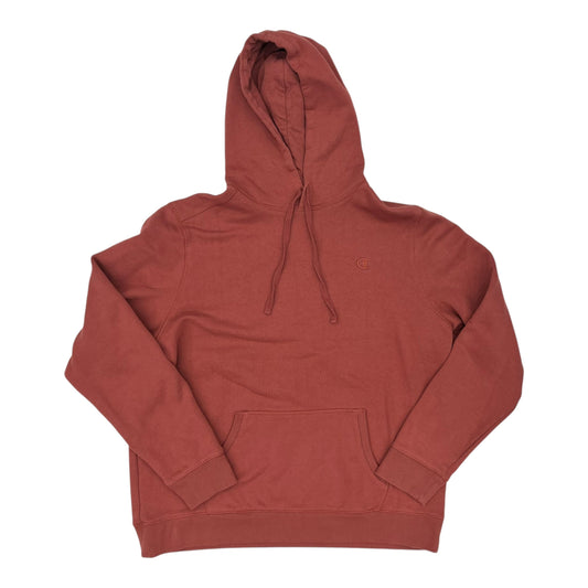 Athletic Sweatshirt Hoodie By Champion In Orange, Size:Xl