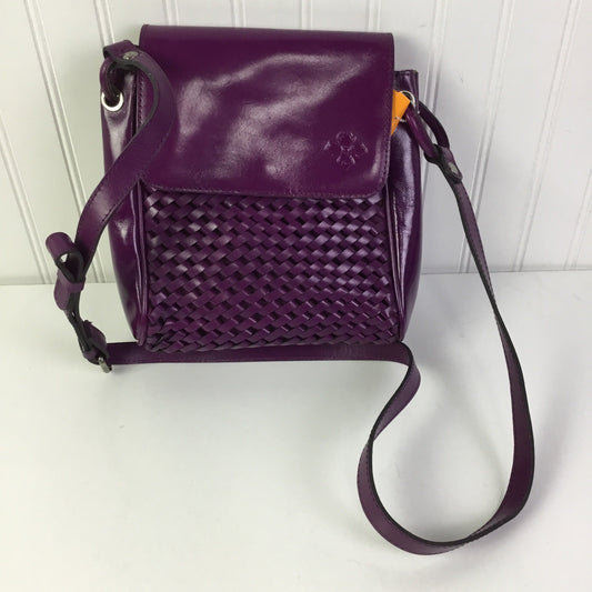 Crossbody Designer By Patricia Nash In Purple, Size:Medium