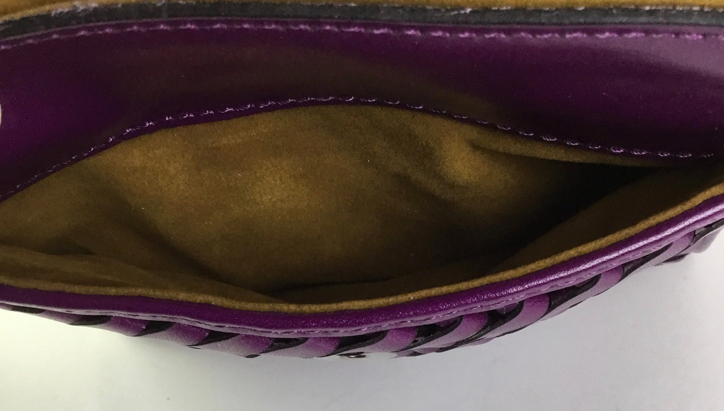 Crossbody Designer By Patricia Nash In Purple, Size:Medium