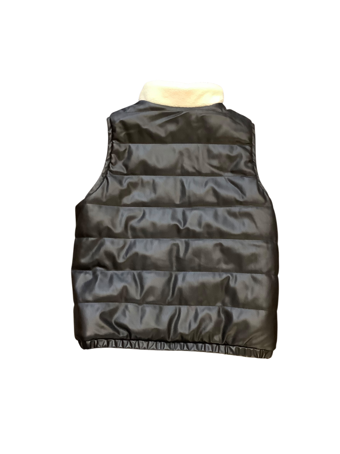 Vest Designer By Rebecca Minkoff In Black & Cream, Size:Xl