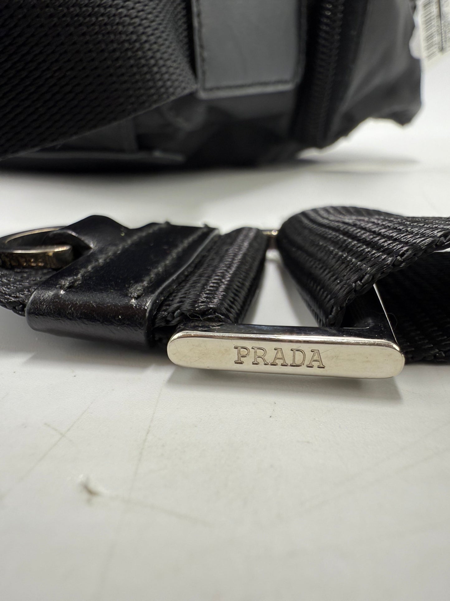 Prada Nylon Messenger Luxury Handbag / Crossbody