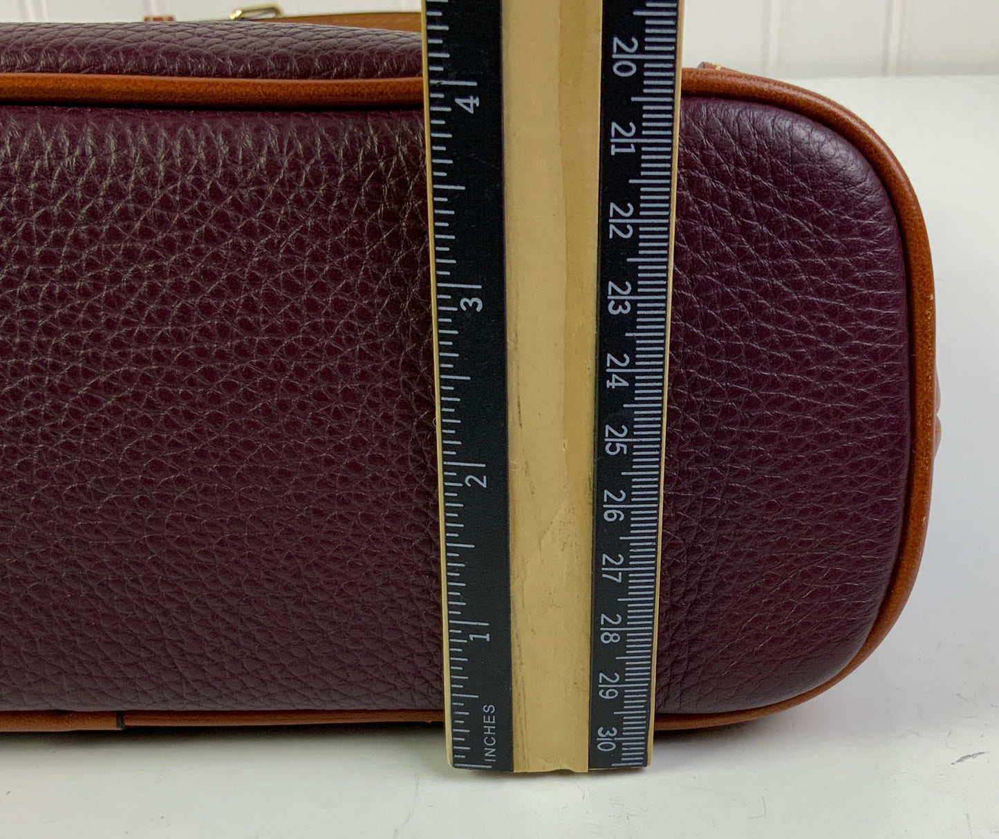 Crossbody Designer By Dooney And Bourke In Maroon, Size:Medium