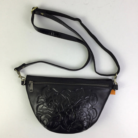 Crossbody Designer By Patricia Nash In Black, Size:Medium