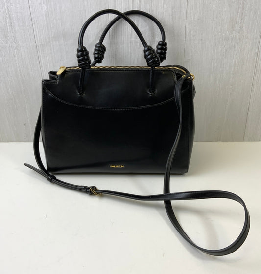 Handbag Designer By Halston In Black, Size:Large