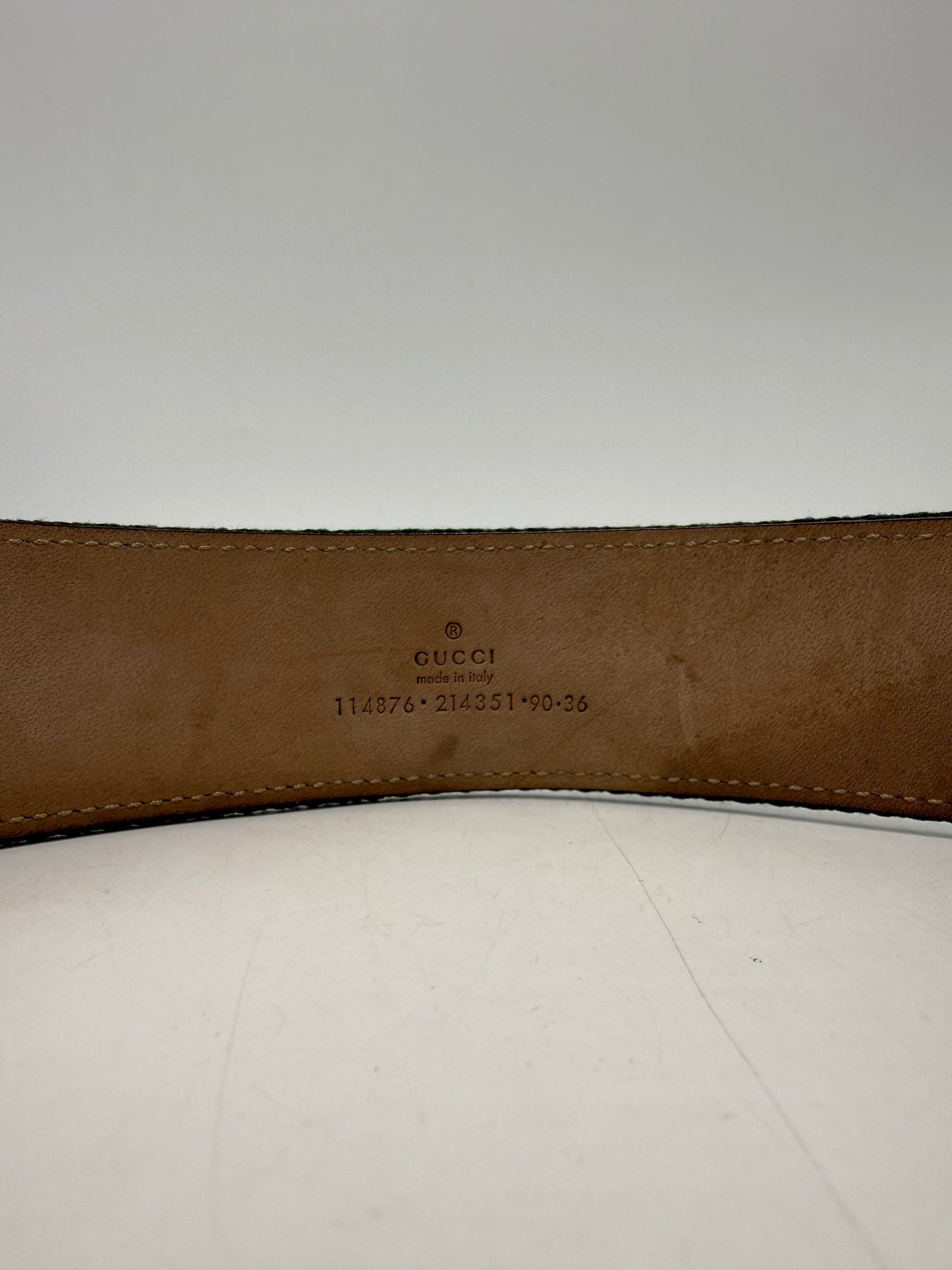 Gucci Web Stripe Interlocking G Luxury Designer Belt