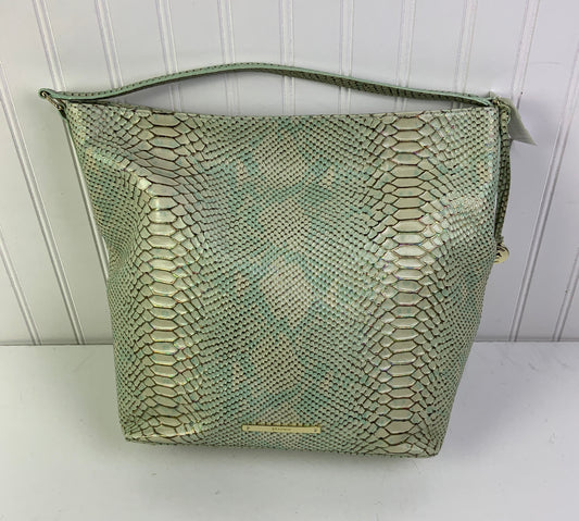 Handbag Designer By Brahmin In Aqua, Size:Large