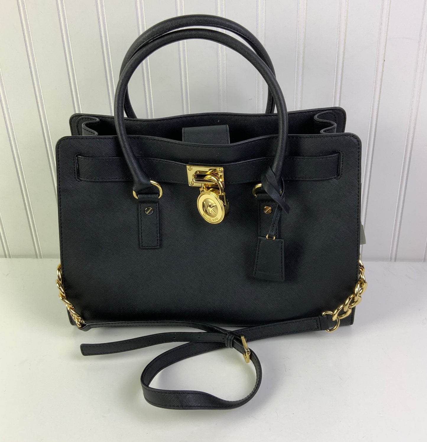 Handbag Designer By Michael Kors In Black, Size:Large